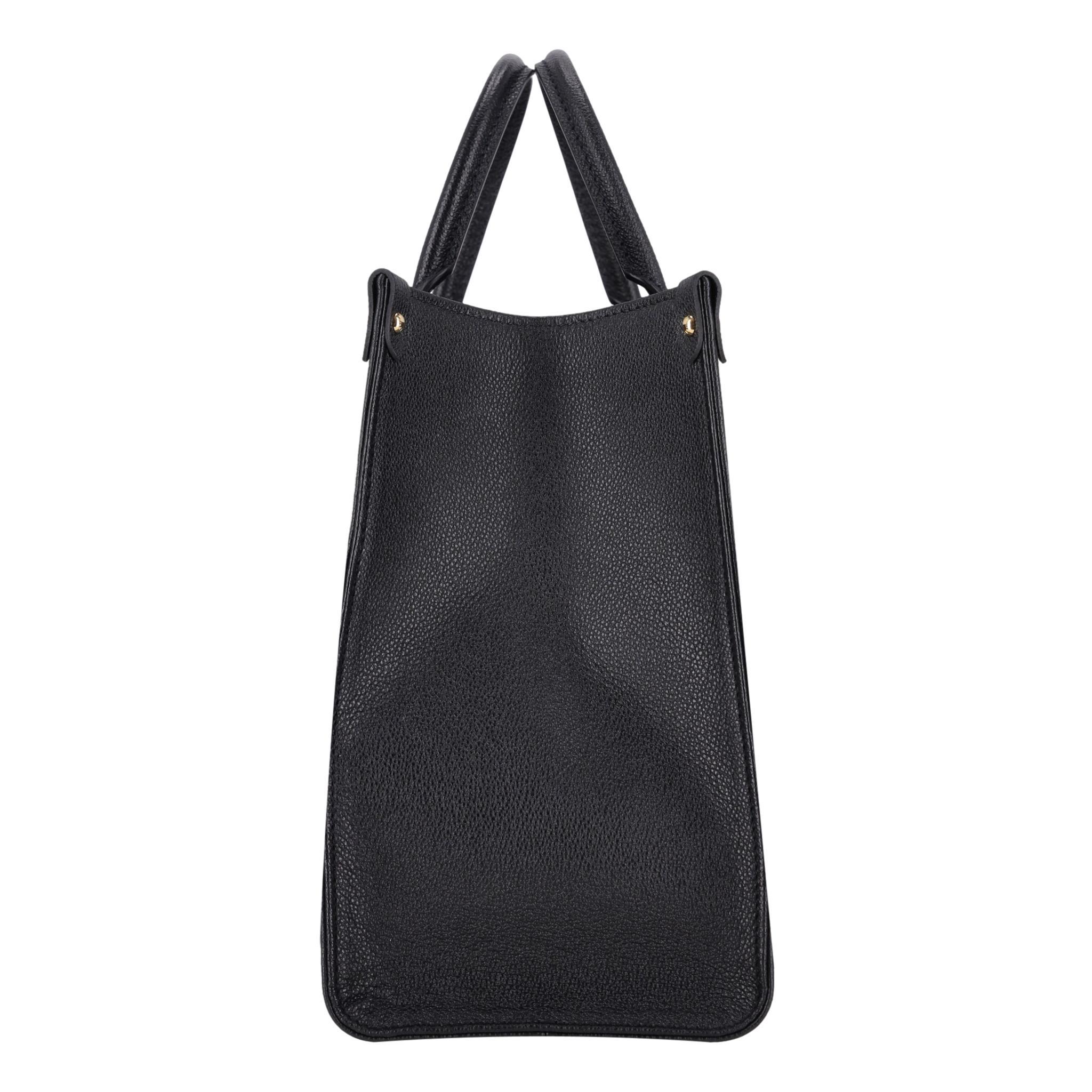 Black Louis Vuitton OnTheGo MM Monogram Leather Tote Bag