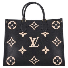 Louis Vuitton OnTheGo MM Monogram Leather Tote Bag