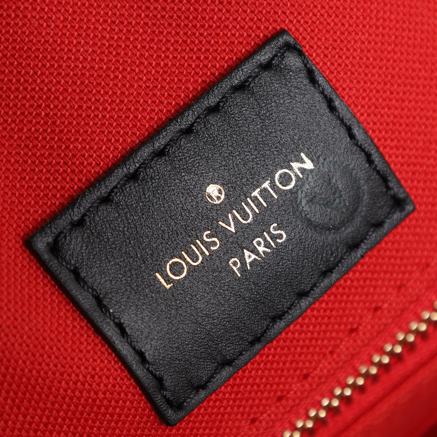 Louis Vuitton Onthego Monogram MM Reverse Monogram Tote Gigante in vendita 7