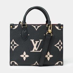 Louis Vuitton OnTheGo PM tote bag in Monogram Empreinte leather, GHW