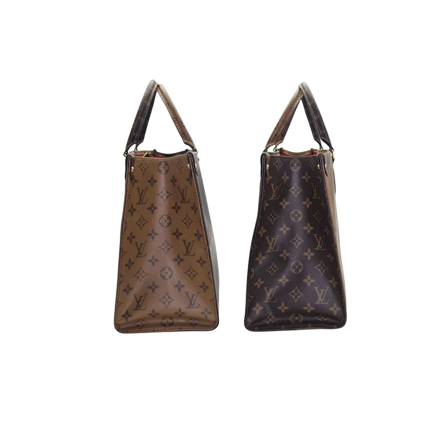 Louis Vuitton OnTheGo Fourre-tout MM Monogramme inversé Bon état - En vente à Scottsdale, AZ