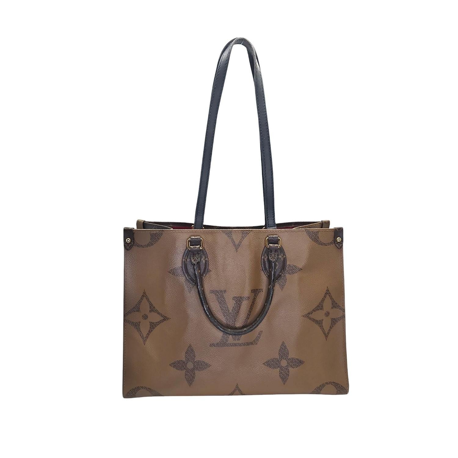 Louis Vuitton OnTheGo Fourre-tout MM Monogramme inversé Pour femmes en vente