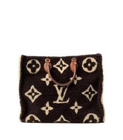 Louis Vuitton Onthego Shearling Teddy Limited Edition GM Tote Bag