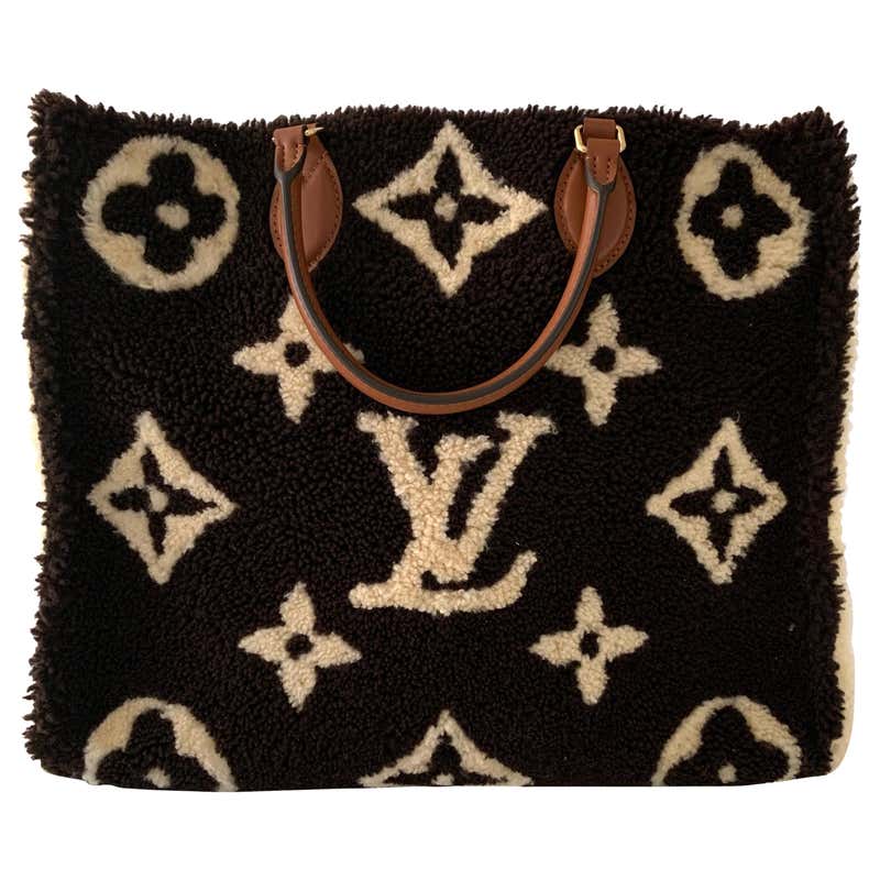 Louis+Vuitton+Bandouliere+Teddy+Speedy+Shoulder+Bag+25+Black+Microfiber+White+Monogram  for sale online