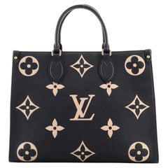 Louis Vuitton OnTheGo Tote Bicolor Monogram Empreinte Giant MM