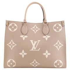 Louis Vuitton OnTheGo Tote Bicolor Monogram Empreinte Giant MM