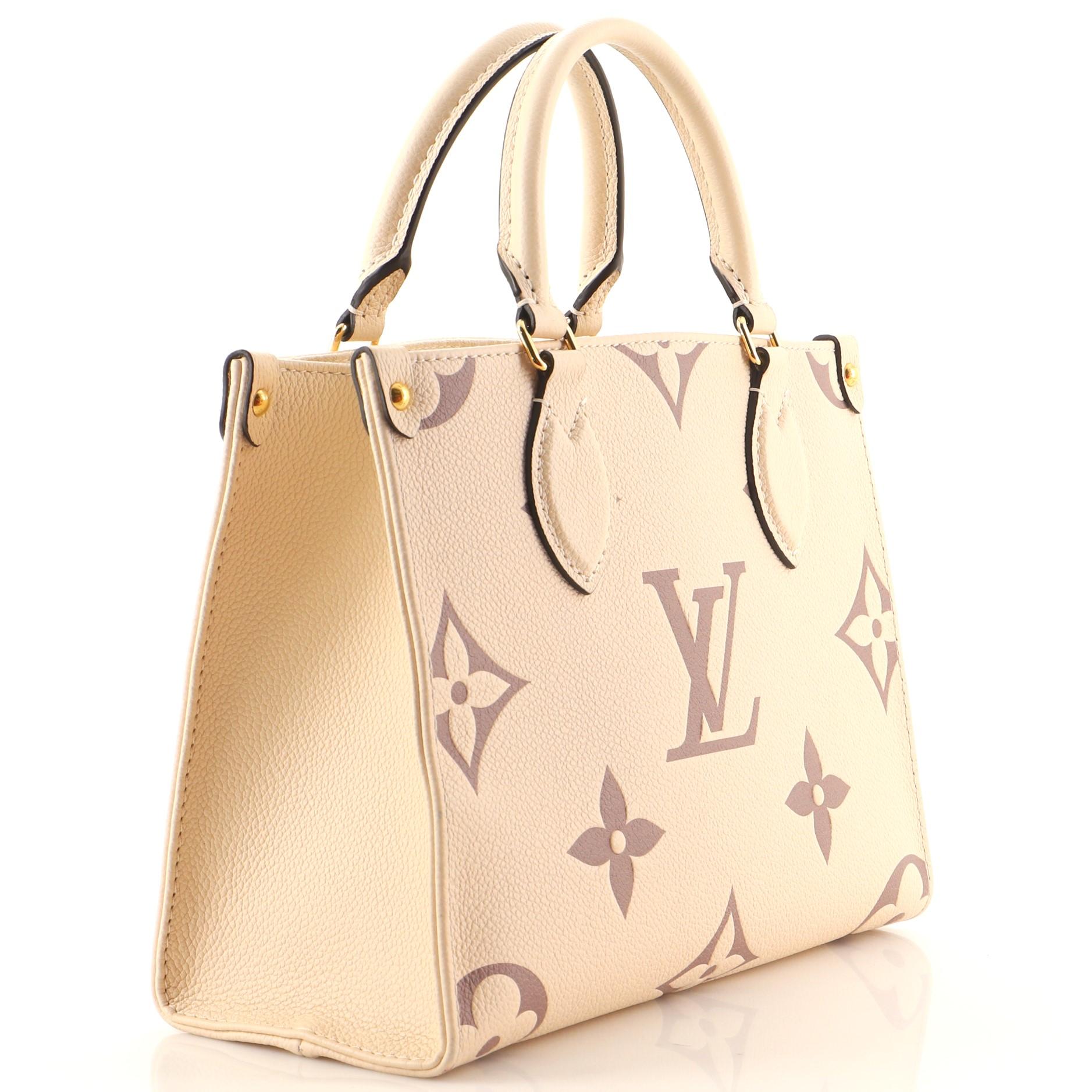 lv on the go bicolor