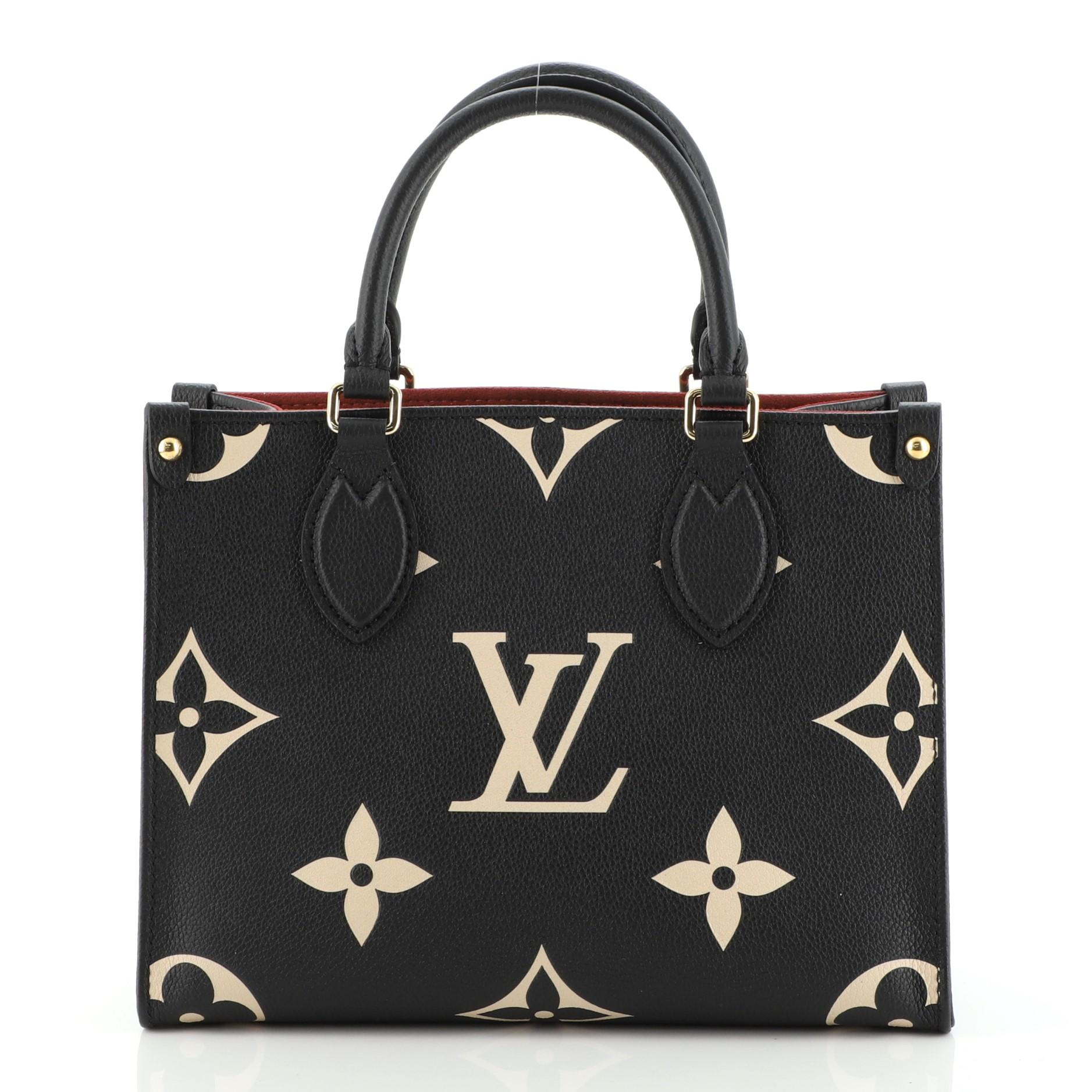 lv on the go bicolor