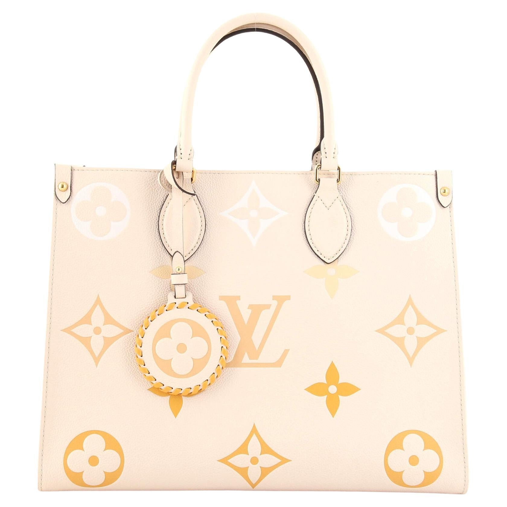 M45718 Louis Vuitton Monogram Empreinte By The Pool Collection OnTheGo MM -Blue