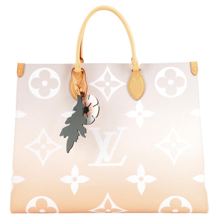 Louis Vuitton Limited Edition Mist Monogram Giant Canvas by The Pool OnTheGo GM Tote Bag