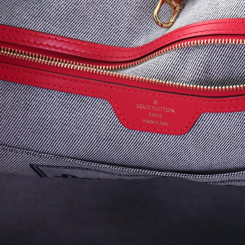 Louis Vuitton OnTheGo Tote Damier and Monogram Patchwork Denim GM 2