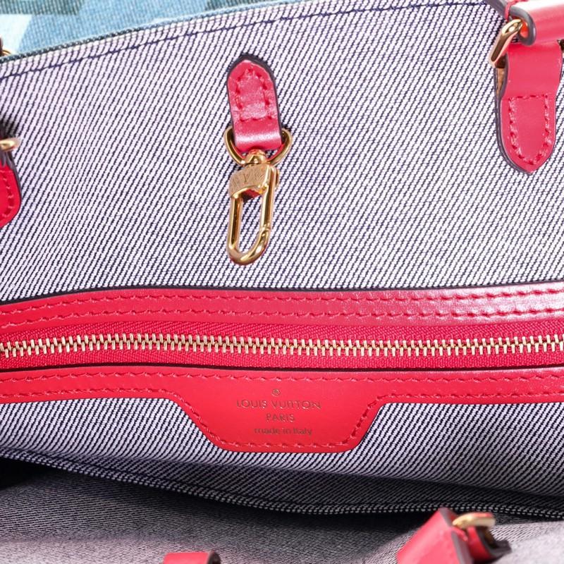 Louis Vuitton OnTheGo Tote Damier and Monogram Patchwork Denim GM 3