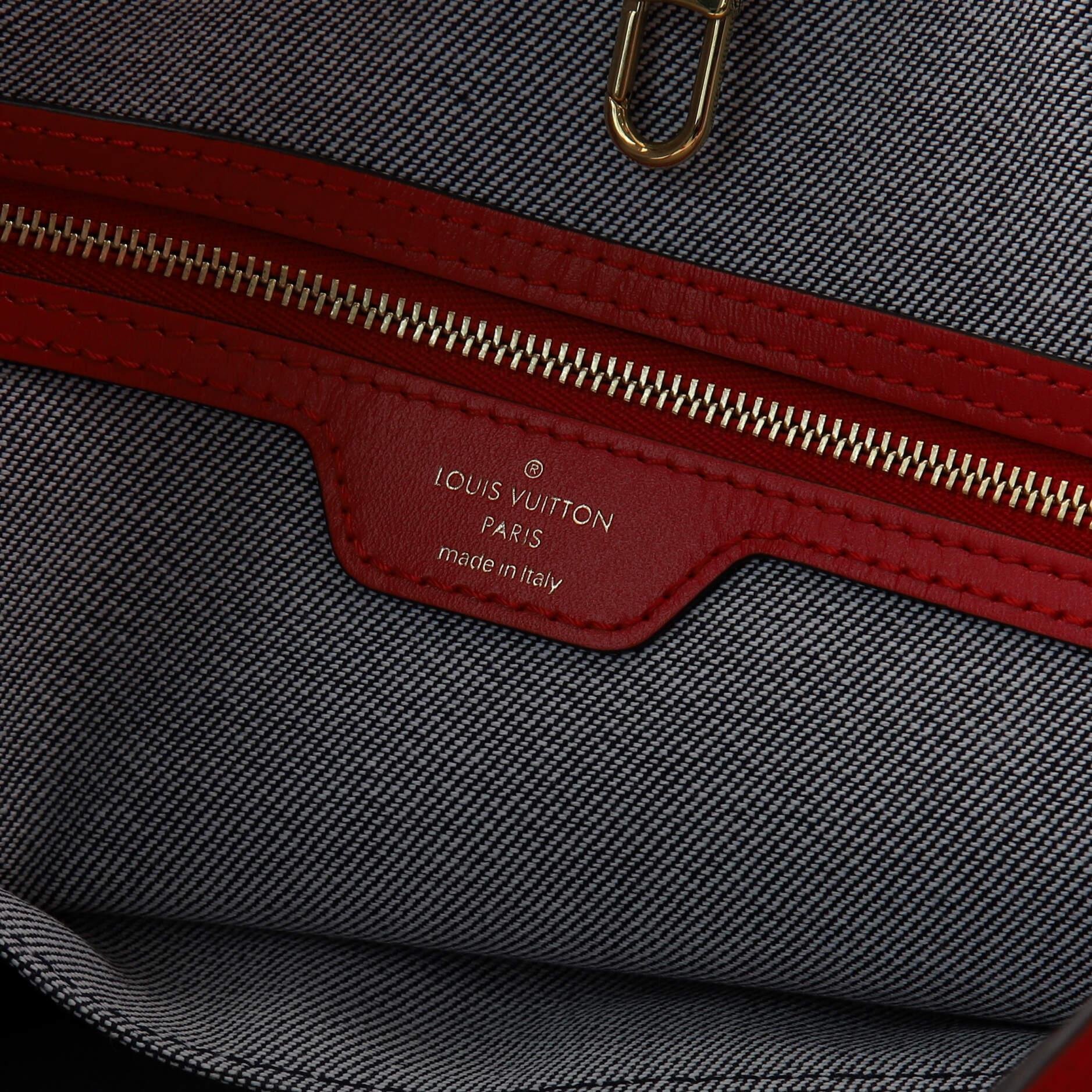 Louis Vuitton OnTheGo Tote Damier and Monogram Patchwork Denim GM 4
