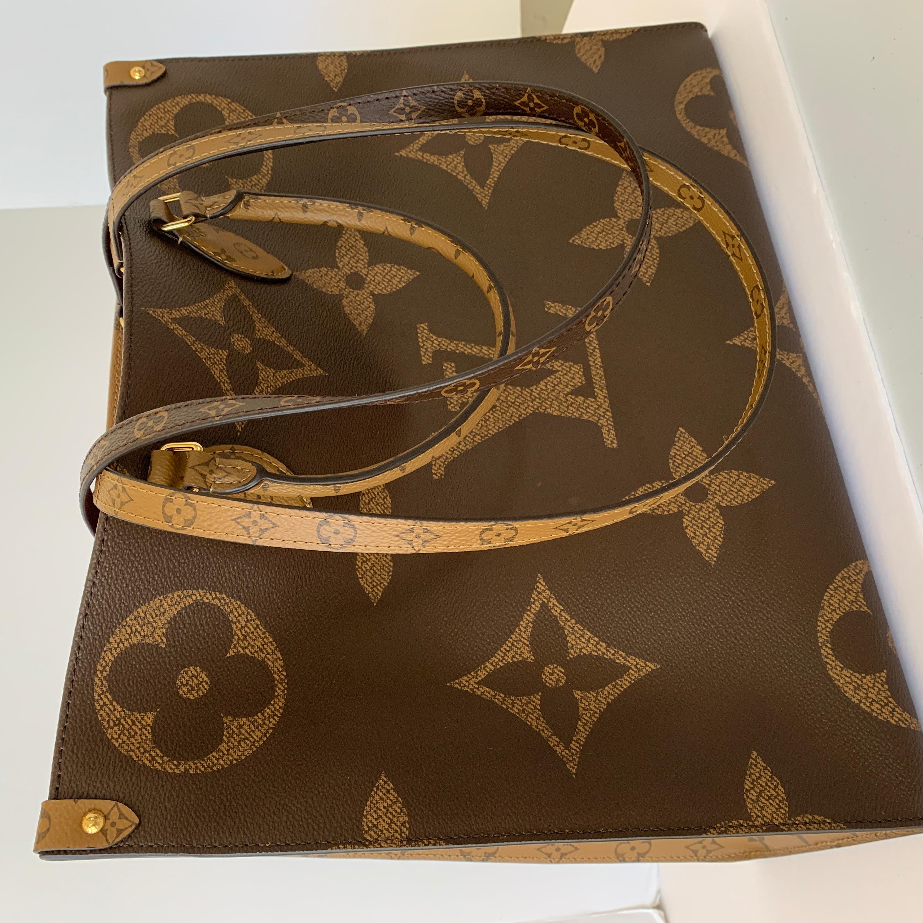 Louis Vuitton Onthego Tote Giant Monogram Reverse In New Condition In West Chester, PA