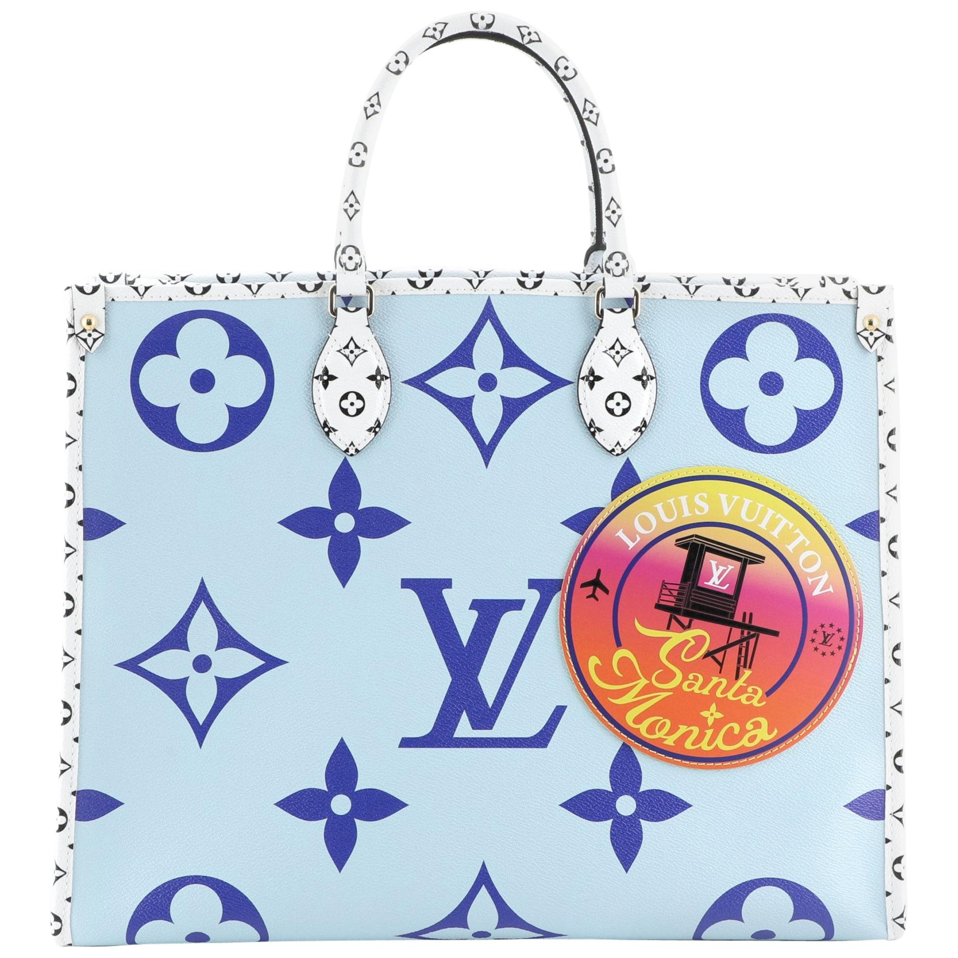 Louis Vuitton Blocks Zipped Tote Limited Edition Monogram at 1stDibs