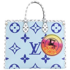 Louis Vuitton OnTheGo Tote Limited Edition Cities Colored Monogram Giant 