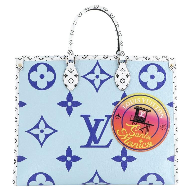 Louis Vuitton  OnTheGo Tote Limited Edition Cities Colored Monogram Giant 