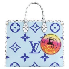 Louis Vuitton  OnTheGo Tote Limited Edition Cities Colored Monogram Giant
