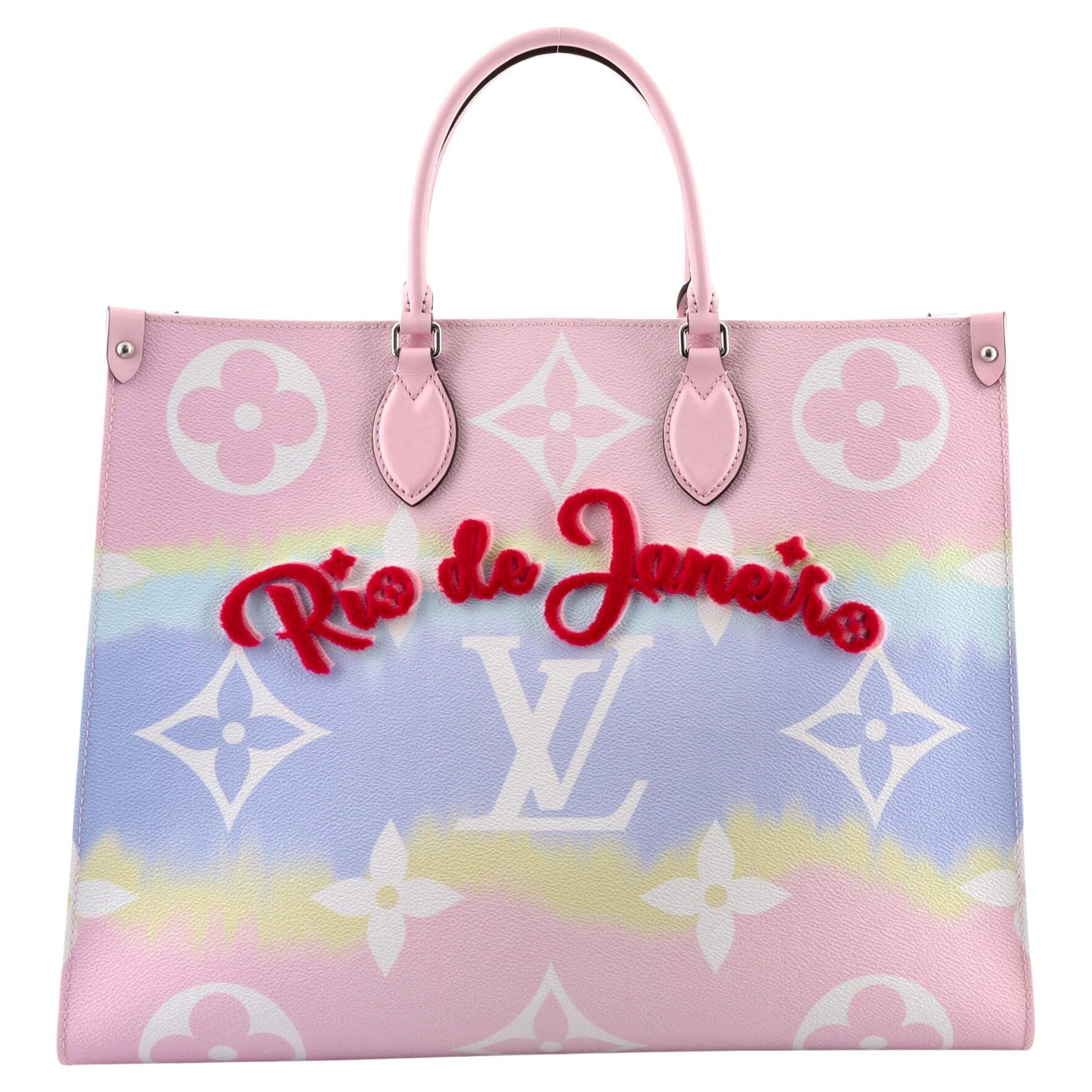 Sac cabas OnTheGo Cities Escale à monogramme géant G en édition limitée Louis Vuitton