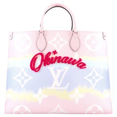 Louis Vuitton OnTheGo Tote Limited Edition Cities Escale Monogram Giant GM