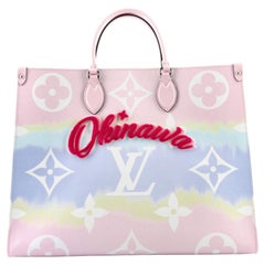 Louis Vuitton OnTheGo Tote Limited Edition Cities Escale Monogram Giant GM