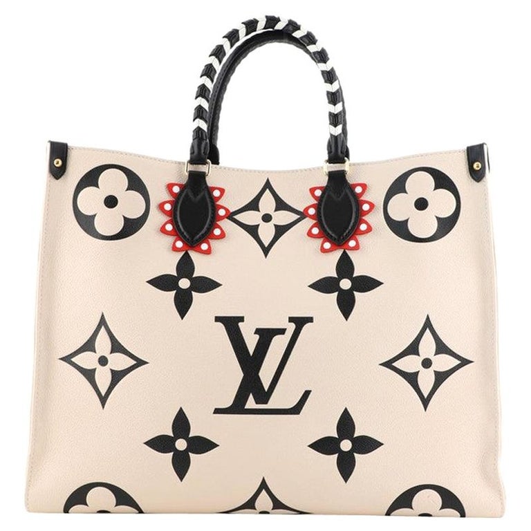 Louis Vuitton OnTheGo Tote Limited Edition Crafty Monogram Giant