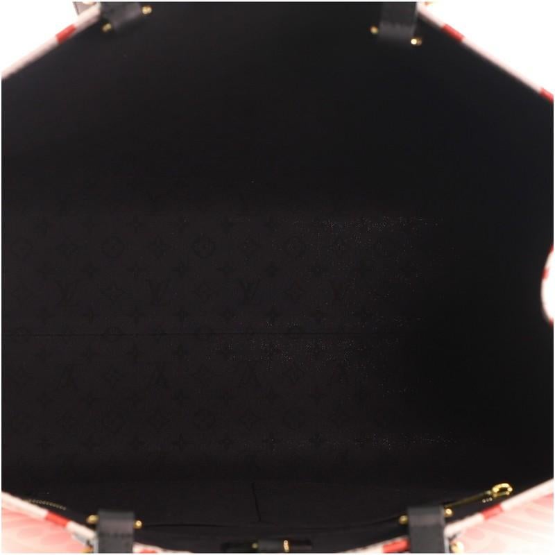 Louis Vuitton OnTheGo Tote Limited Edition Crafty Monogram Giant GM 1