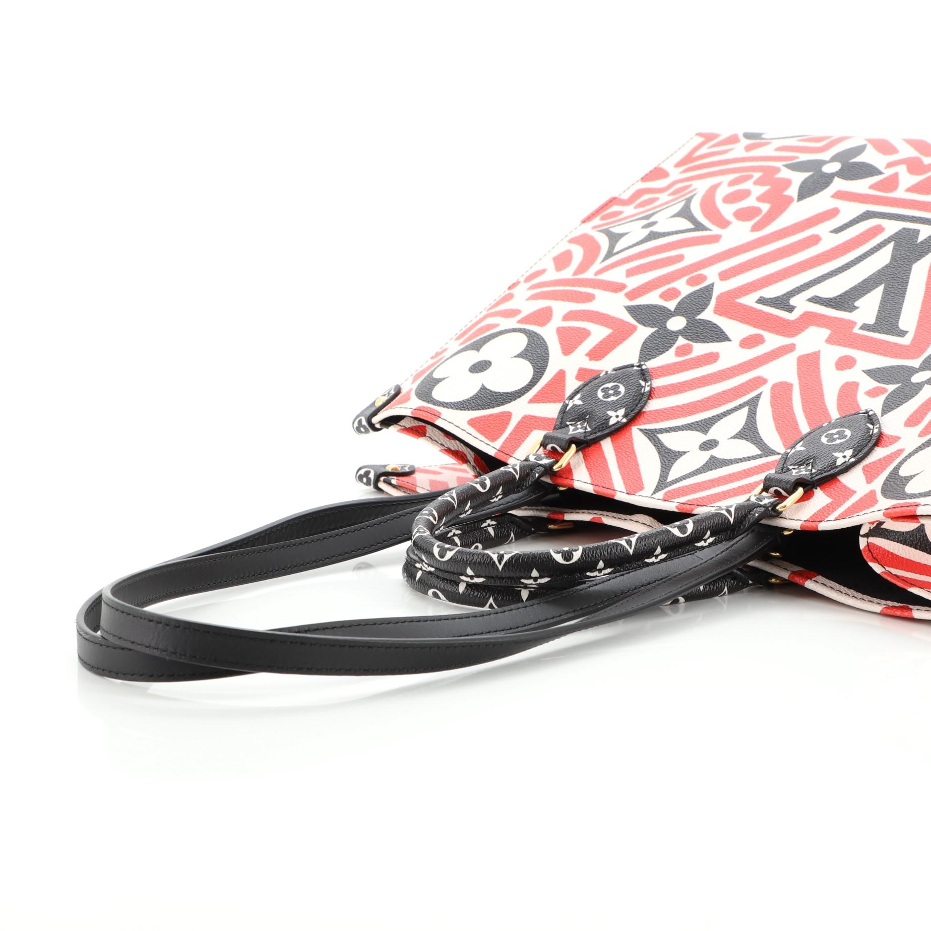 Louis Vuitton OnTheGo Tote Limited Edition Crafty Monogram Giant GM 1