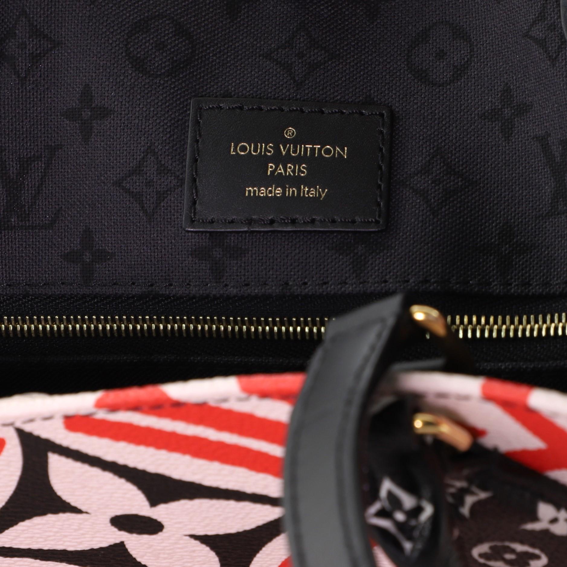 Louis Vuitton OnTheGo Tote Limited Edition Crafty Monogram Giant GM 2