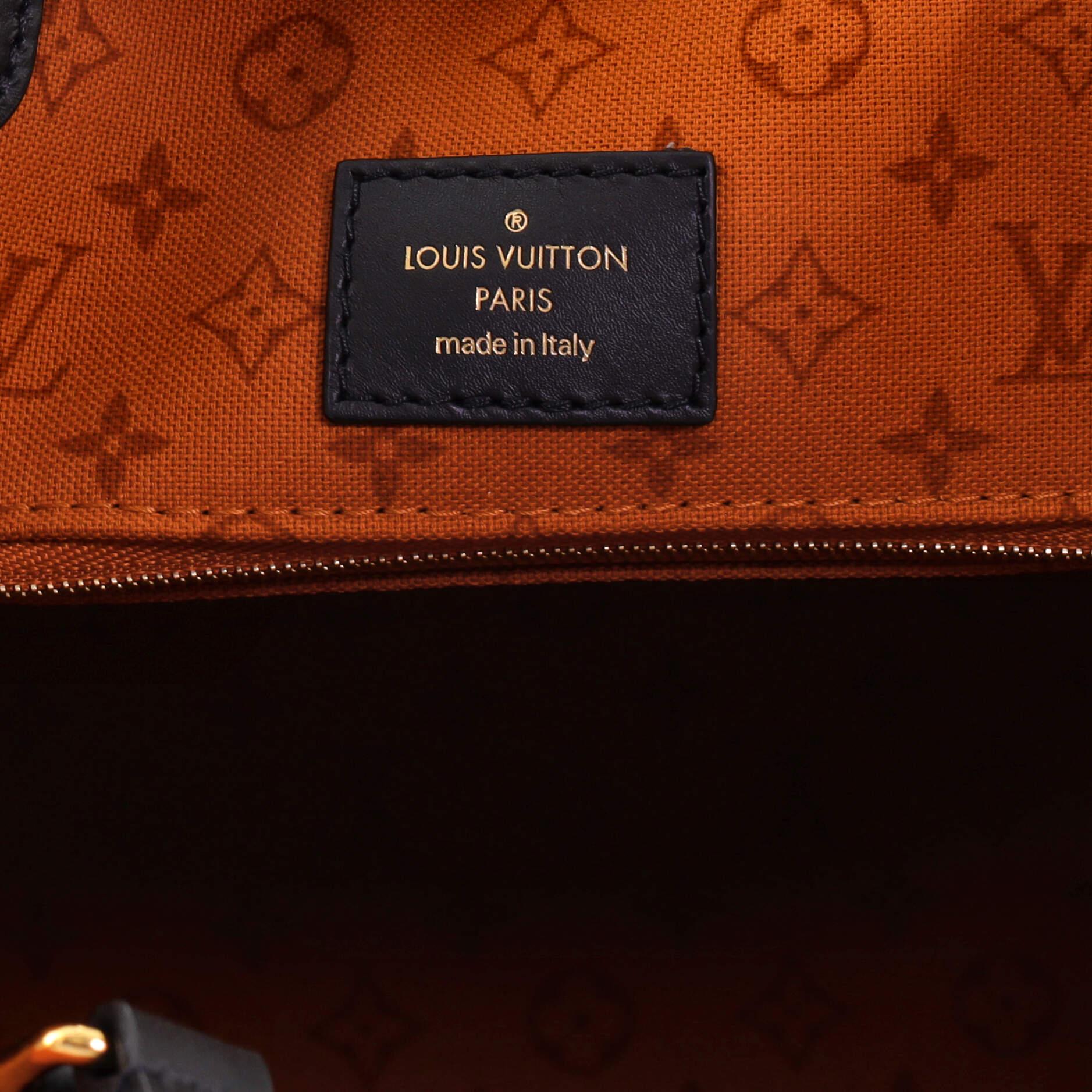 Louis Vuitton OnTheGo Tote Limited Edition Crafty Monogram Giant GM 2