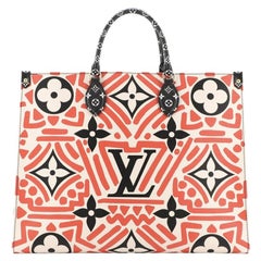 Louis Vuitton Red, Black, And White Crafty Giant Monogram Coated Canvas  NéoNoé MM Gold Hardware, 2020 Available For Immediate Sale At Sotheby's