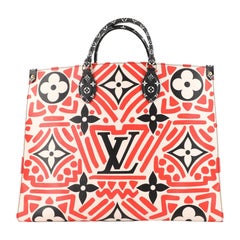 Louis Vuitton OnTheGo Tote Limited Edition Crafty Monogram Giant GM