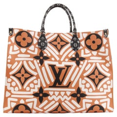 Louis Vuitton OnTheGo Tote Limited Edition Crafty Monogram Giant GM
