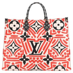 Louis Vuitton OnTheGo Tote Limited Edition Crafty Monogram Giant GM