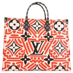 Louis Vuitton OnTheGo Tote Limited Edition Crafty Monogram Giant GM