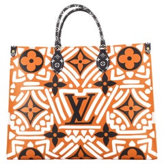 Louis Vuitton OnTheGo Tote Limited Edition Crafty Monogram Giant GM