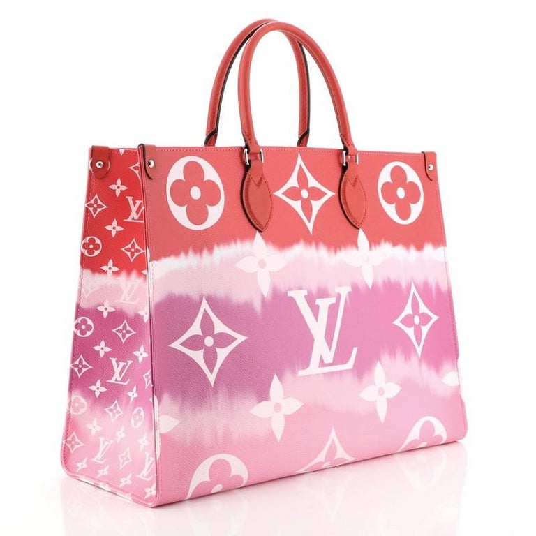 Louis Vuitton OnTheGo Tote Limited Edition Escale Monogram Giant GM