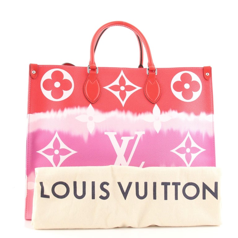 Louis Vuitton OnTheGo Tote Limited Edition Escale Monogram Giant GM at  1stDibs