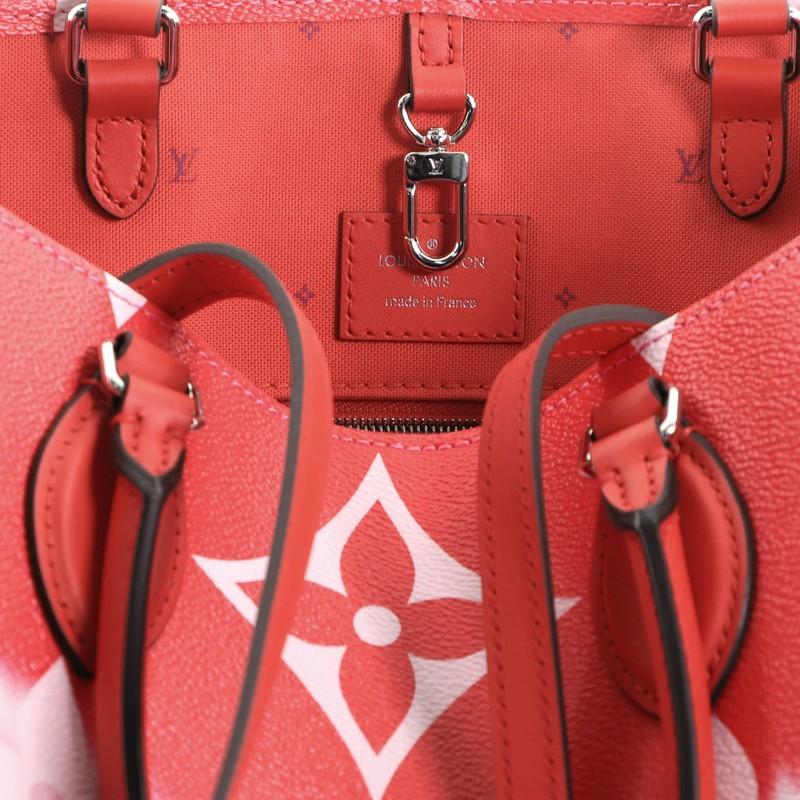 Louis Vuitton OnTheGo Tote Limited Edition Escale Monogram Giant GM In Good Condition In NY, NY