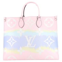 Louis Vuitton OnTheGo Tote Limited Edition Escale Monogram Giant GM