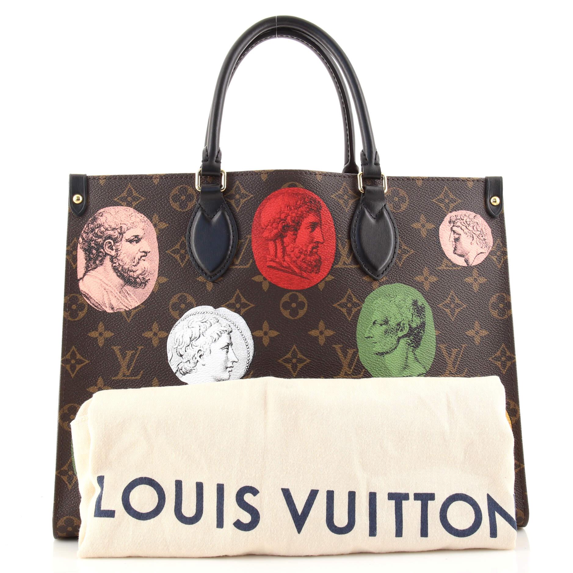 Louis Vuitton NEVERFULL handbag PERSONALIZATION by HOT STAMPING method 