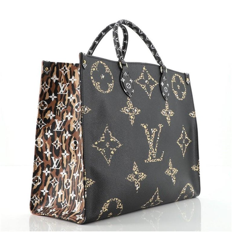 Louis Vuitton OnTheGo Giant Monogram Jungle Tote Bag Limited