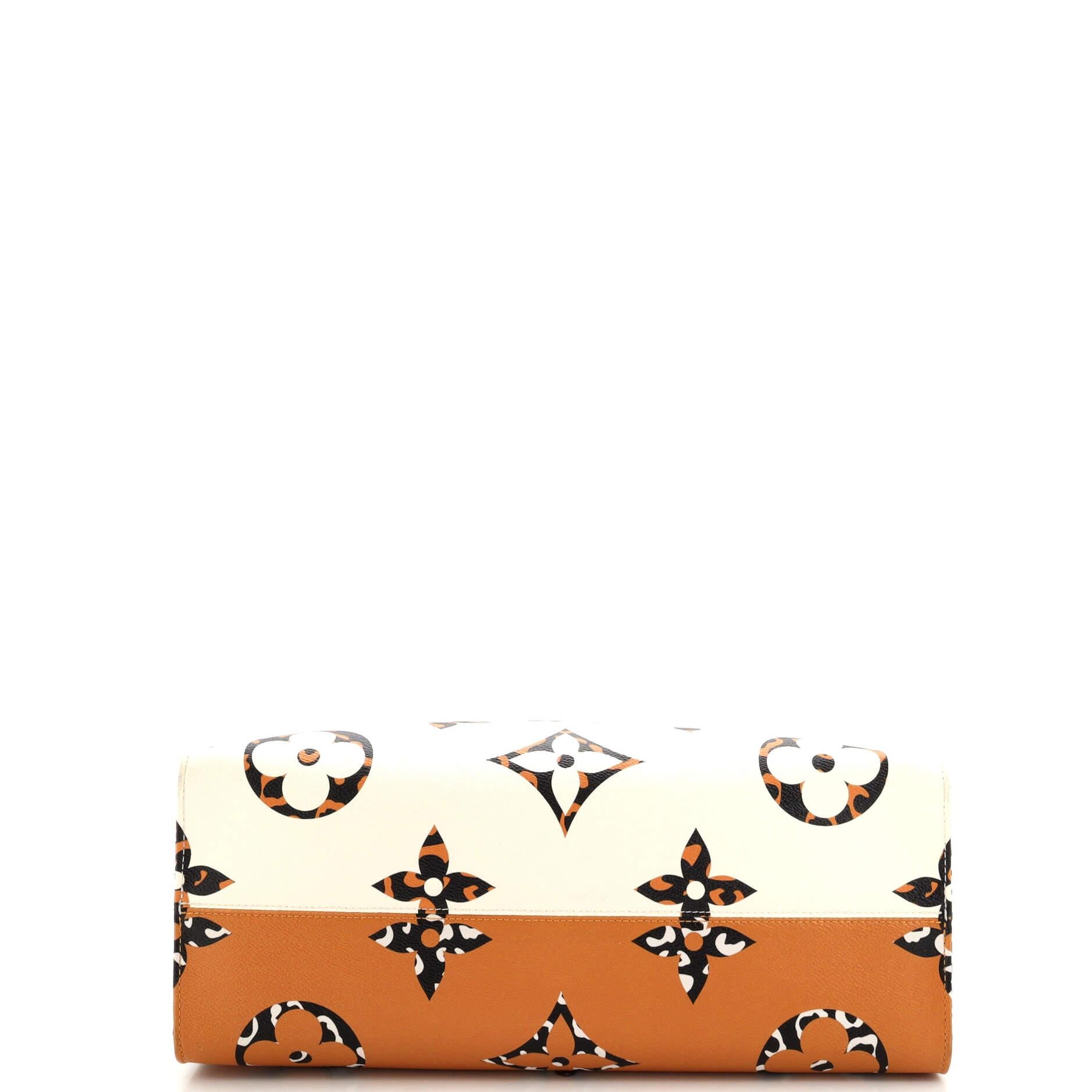 Women's or Men's Louis Vuitton OnTheGo Tote Limited Edition Jungle Monogram Giant GM