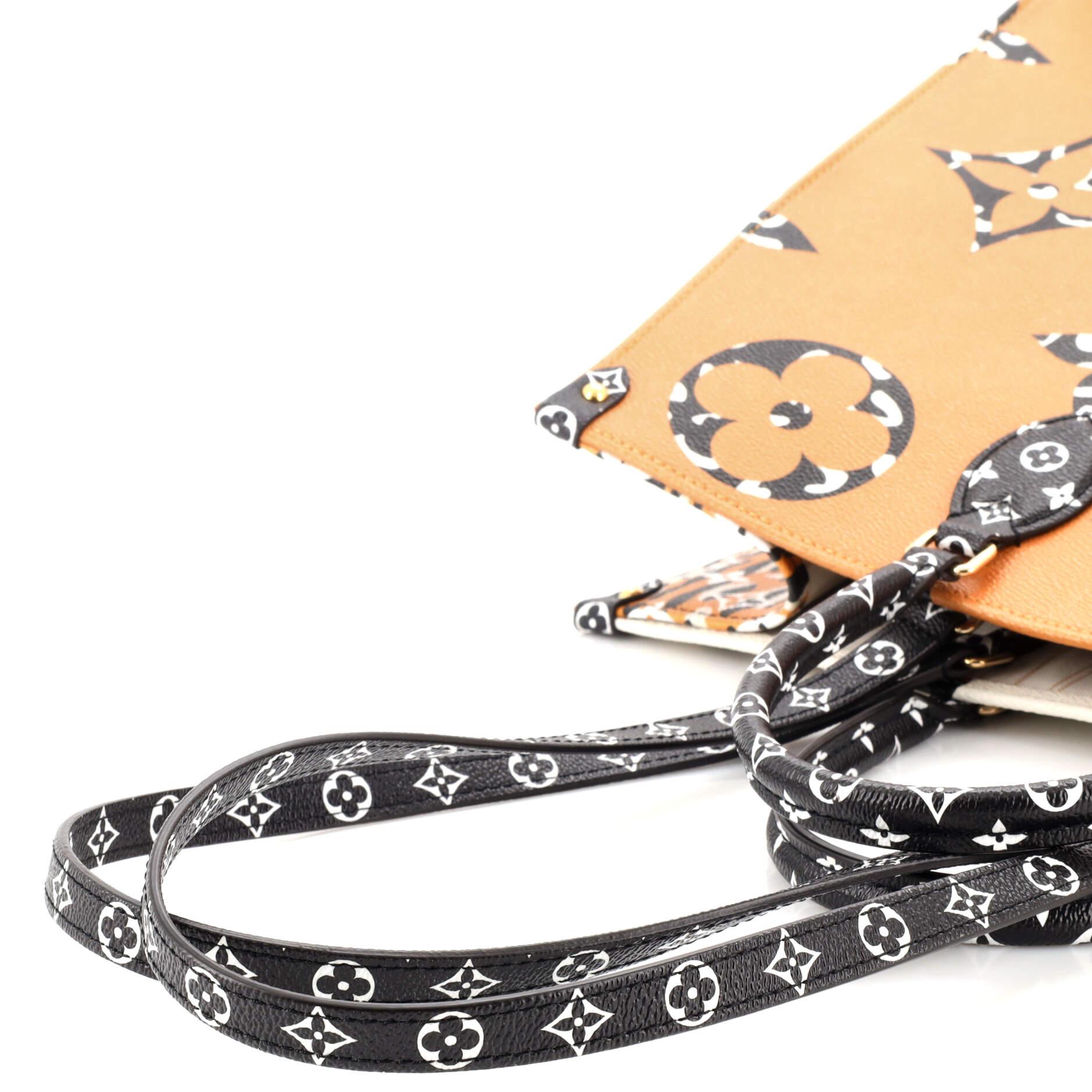 Louis Vuitton OnTheGo Tote Limited Edition Jungle Monogram Giant GM 2