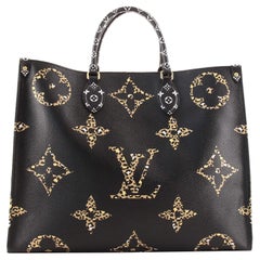 Louis Vuitton OnTheGo Tote Limited Edition Jungle Monogram Giant GM
