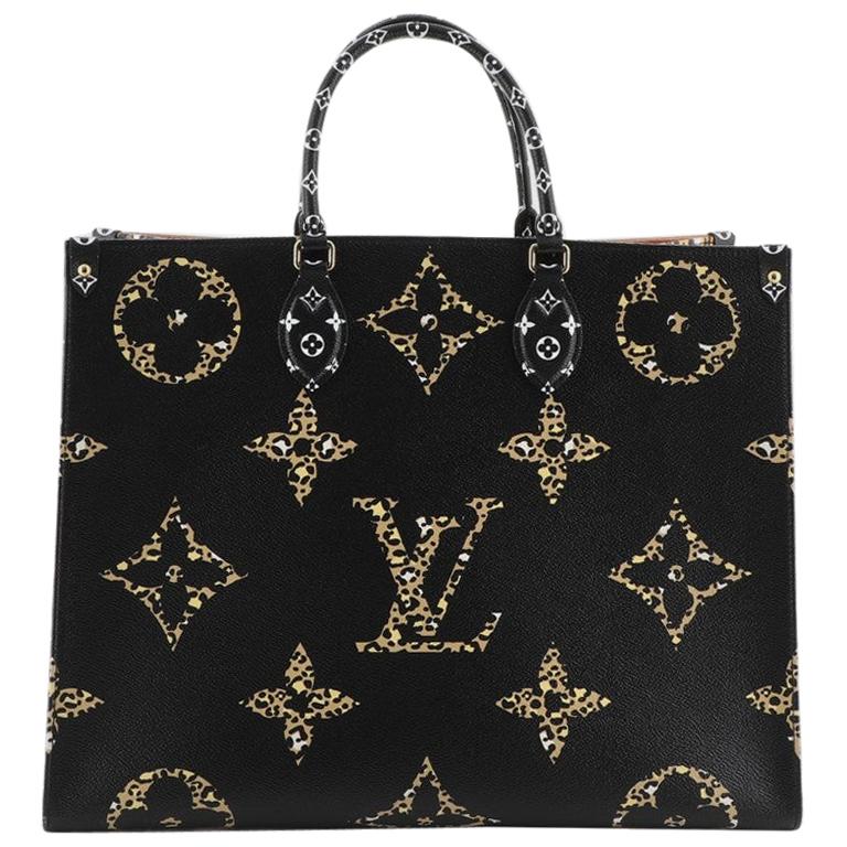Louis Vuitton OnTheGo Tote Limited Edition Jungle Monogram Giant GM at  1stDibs