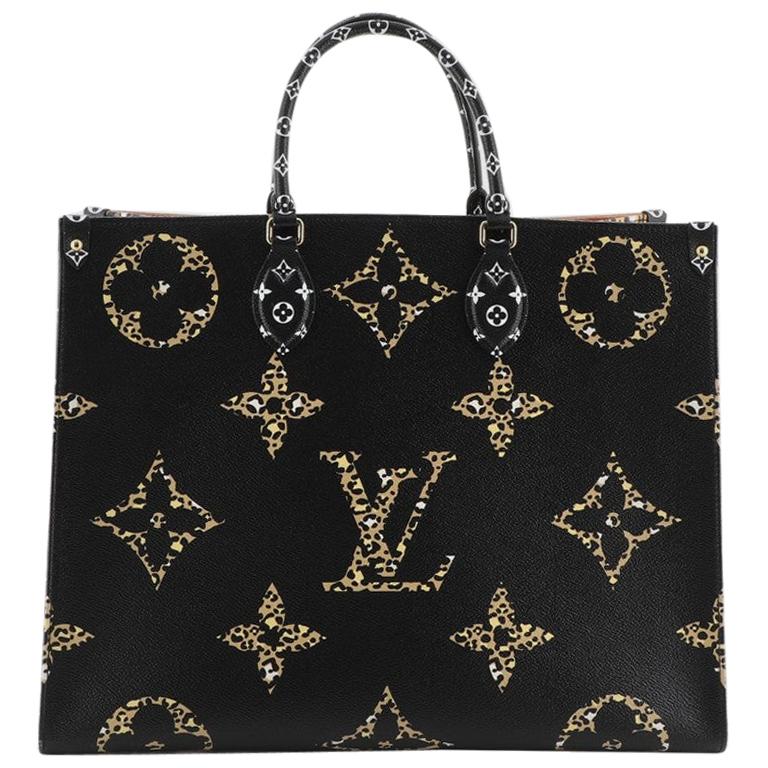 Louis Vuitton Black And Orange Jungle Giant Monogram OnTheGo Tote GM, 2019  Available For Immediate Sale At Sotheby's