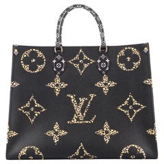 Louis Vuitton OnTheGo Tragetasche Limited Edition Dschungel Monogramm Riesen GM