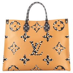 Louis Vuitton Limited Edition Jungle OnTheGo GM Tote Bag ○ Labellov ○ Buy  and Sell Authentic Luxury