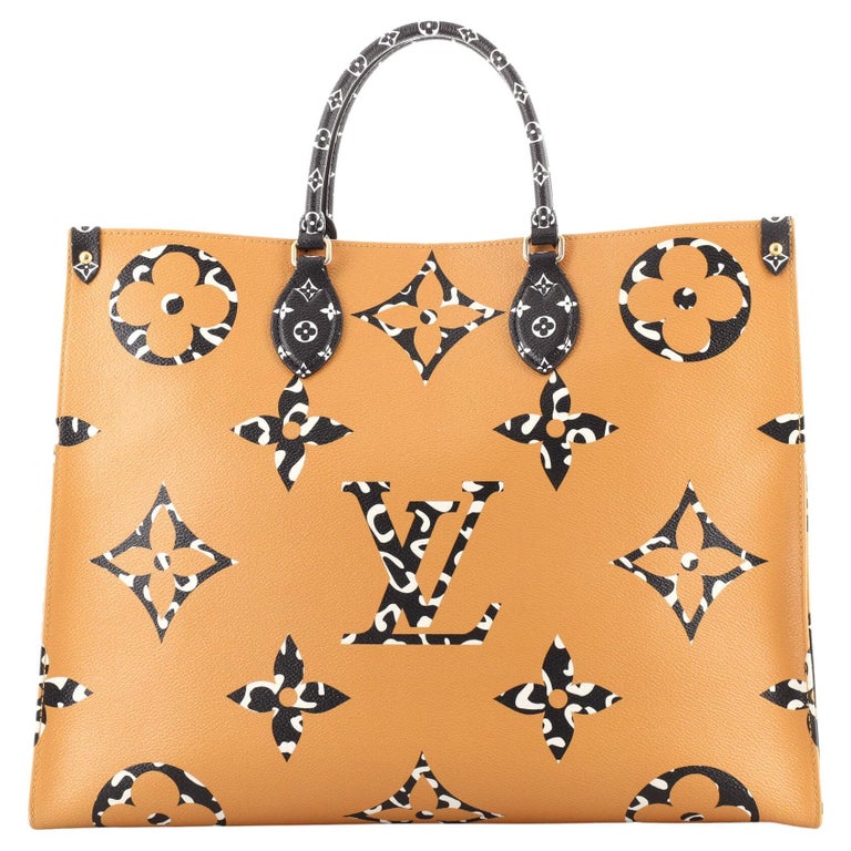 Louis Vuitton OnTheGo Tote Limited Edition Jungle Monogram Giant GM For